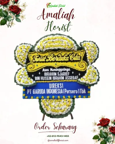 Papan Bunga Duka di Sangiang Jaya
